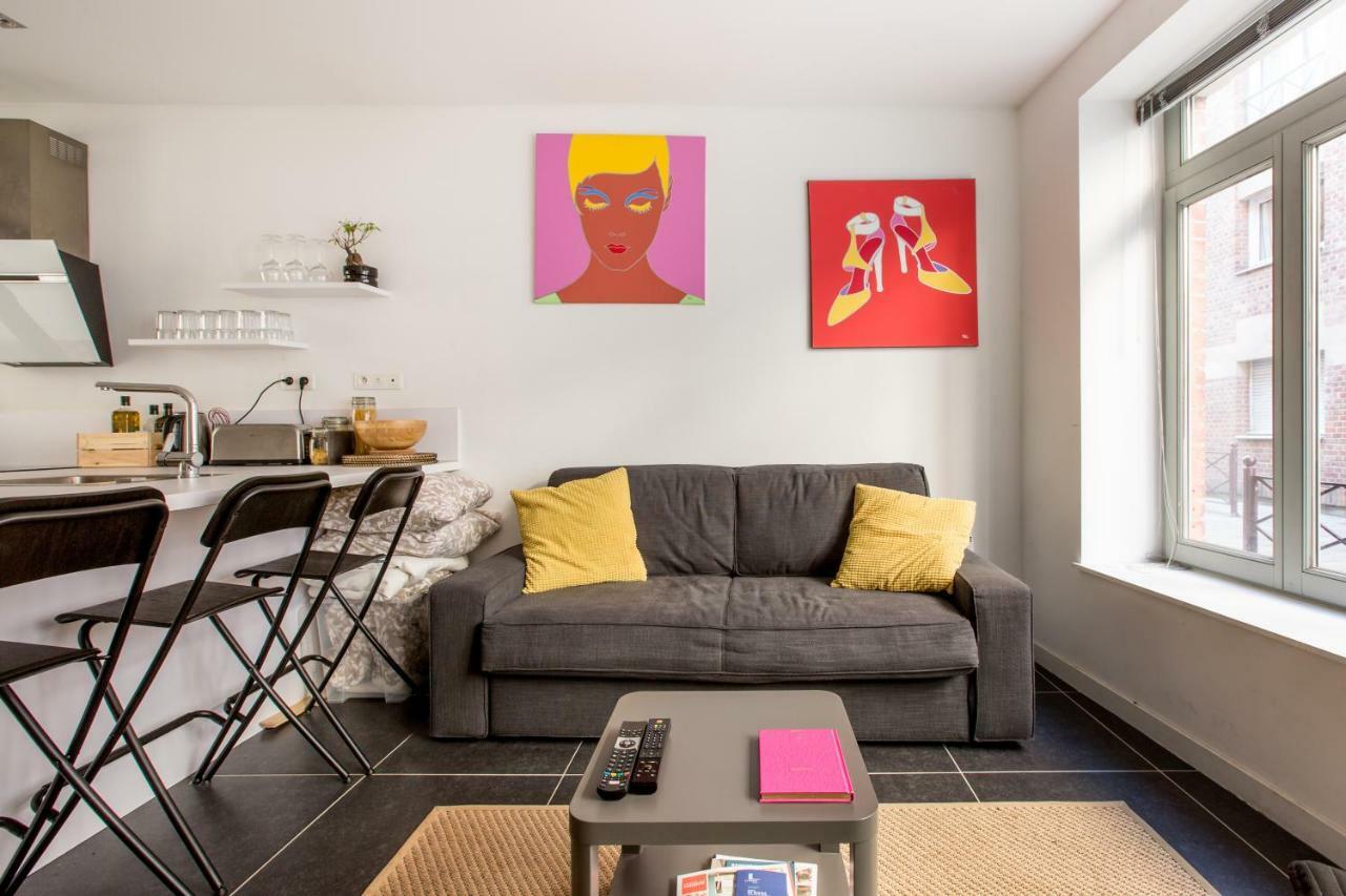 Charmant Appartement Au Coeur Du Vieux Rijsel Buitenkant foto